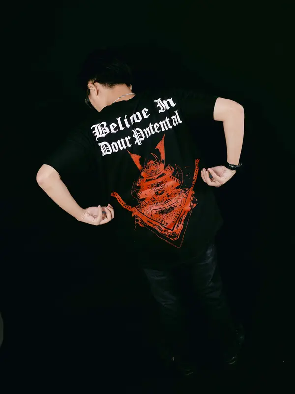 C4.COMANDO | T Shirt Pria | Kaos "BELIEVE IN YOUR POTENSIAL" katun Oval Combed Distro Nyaman Sablon 5