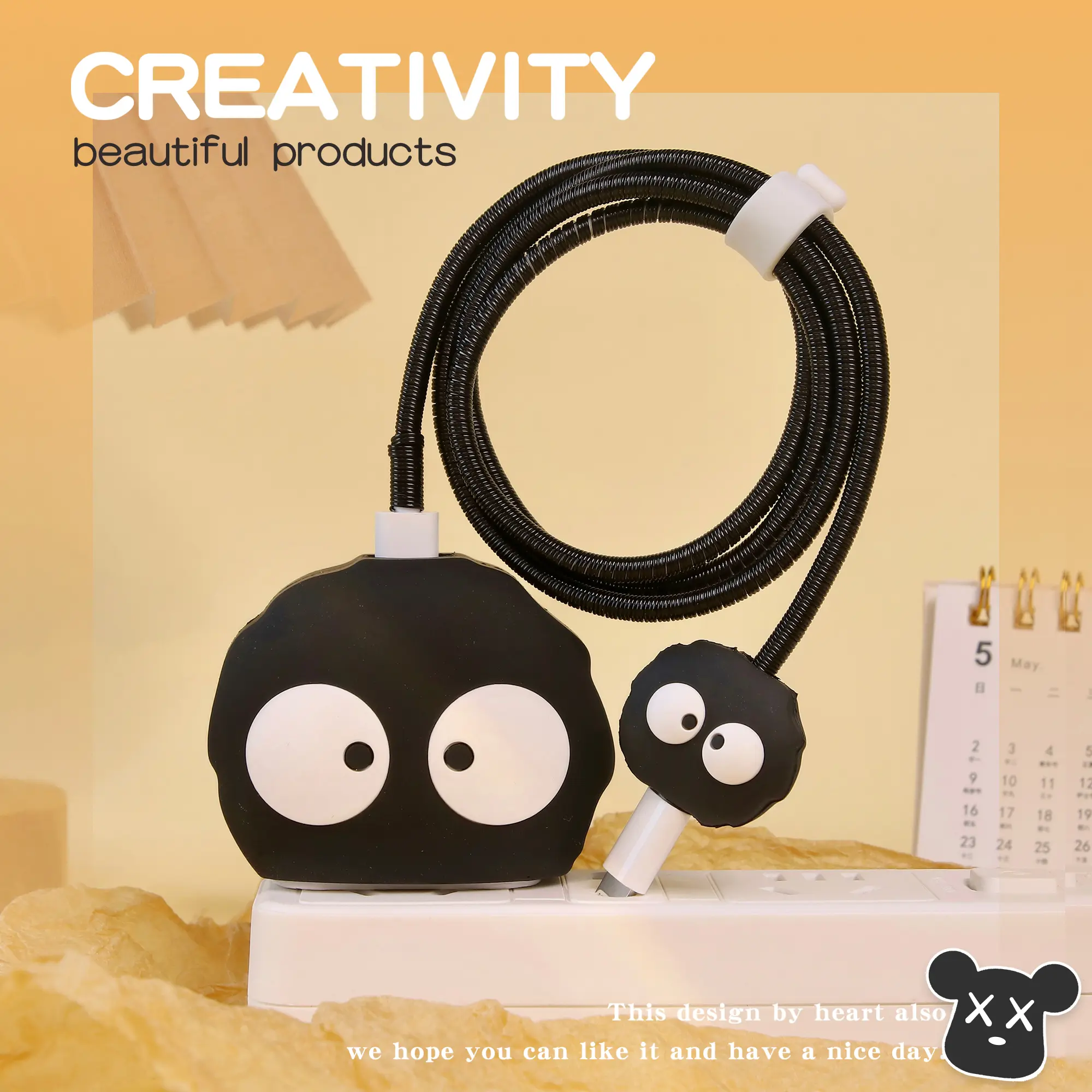 เคสป้องกันหัวชาร์จเร็ว, Xiaoxin ขี้อาย 20w, เคสป้องกันอะแดปเตอร์ Apple 18w สามชิ้น, เคสป้องกันสายชาร์จโทรศัพท์มือถือรูปการ์ตูน, เคสป้องกันอะแดปเตอร์ไฟ, ป้องกันการแตกหักและป้องกันการเสียรูป