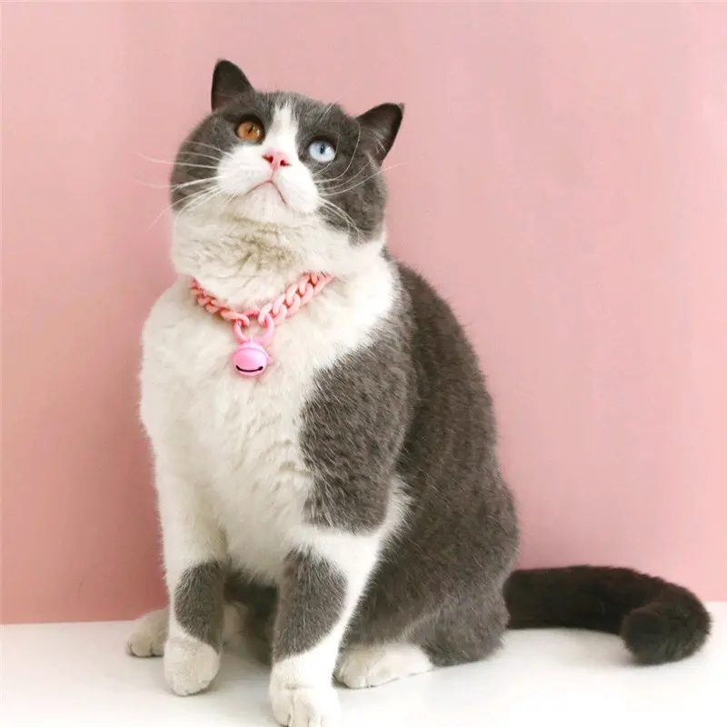 Kalung Kucing Rantai Elegan Lonceng Ufo Besar 2
