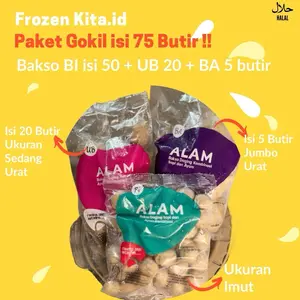 PAKET GOKIL BAKSO ALAM 75 BUTIR
