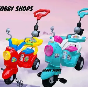 (free kardus buble wrap) Mori 702 SHP Mainan anak sepeda roda 3 ride on Hadiah kado termurah