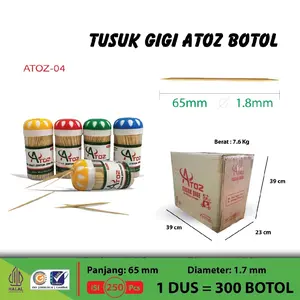Tusuk Gigi Kemasan Botol / Bottled Toothpicks