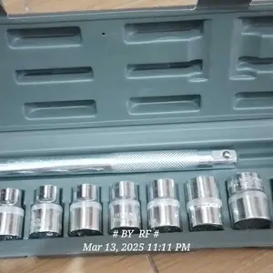 Tool Kit 10 In 1 Set Kunci Sock Pas SHOCK Sok kenmaster Sok Obeng Alat Bengkel Set NEW