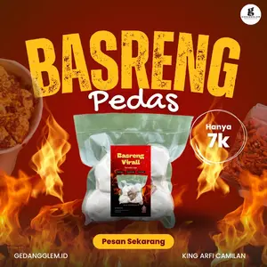 BASRENG CHILI OIL PEDAS CAMILAN KERING Goreng Food