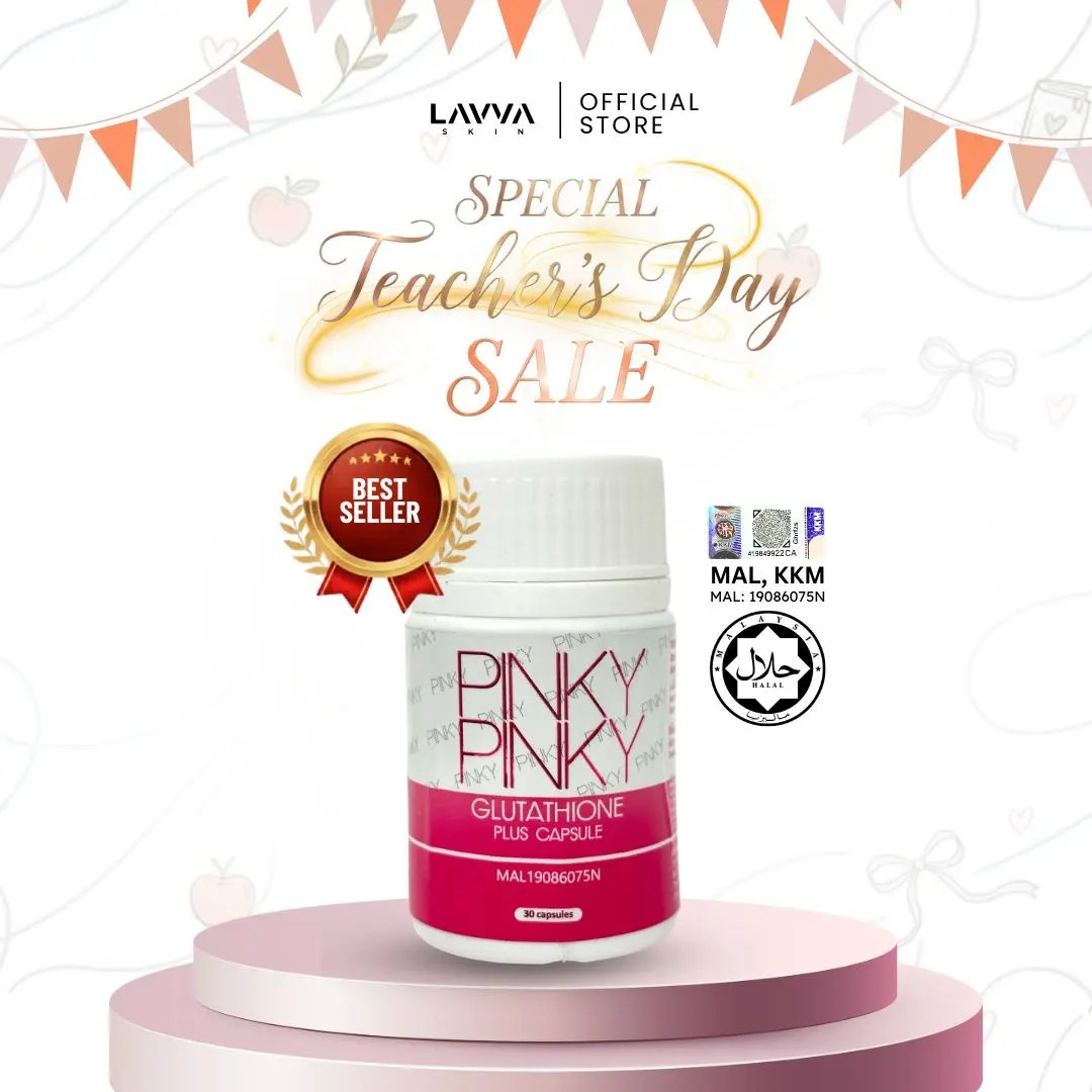 Pinky Pinky L-Glutathione 200mg, MAL L-Glutathione Vitamin C dan E - Membantu Mencerahkan serta Mendapatkan Kulit Yang Sihat - TikTok Shop Malaysia Pinky Pinky L-Glutathione 200mg, MAL L-Glutathione Vitamin C dan E - Membantu Mencerahkan serta Mendapatkan Kulit Yang Sihat - TikTok Shop Malaysia