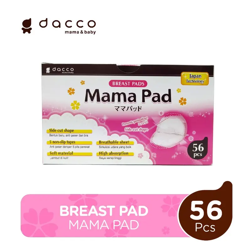 MAMA PAD MURAH BREAST PAD PENYERAP ASI MAMAPAD / PREMIUM BREASTPAD MENYUSUI / PEMBALUT BERSALIN 4