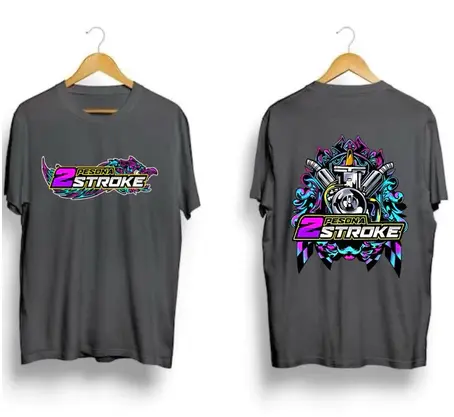 T-SHIRT "PESONA 2 STROKE" KAOS OBLONG KAOS DTF KAOS UNISEX PRIA/WANITA 1