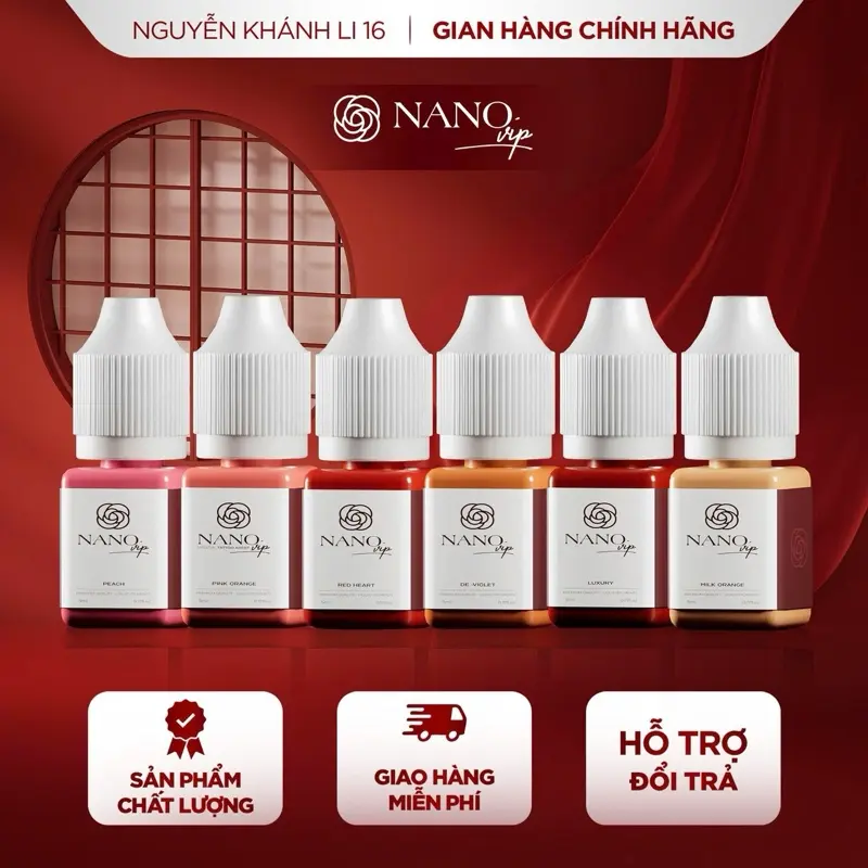 [Mực Viết Bút Máy Nano Học Sinh] BẢN NÂNG CẤP - Mực MÔI ,MÀY - Chai 5ml