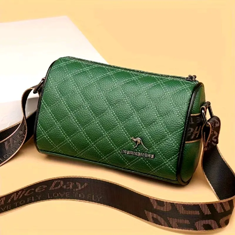 Welldone store - Tas selempang wanita model korea motif jahit terbaru slingbag fashion 2025 Kulit 8