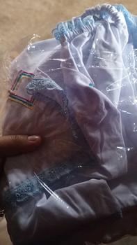 Product Review of Mukena Terusan Bordir Tabur Motif Melati Katun Mikro Cantik Dewasa Kain Nyaman Panjang Tebal mukena  tangan langsungan from s**🦩 0