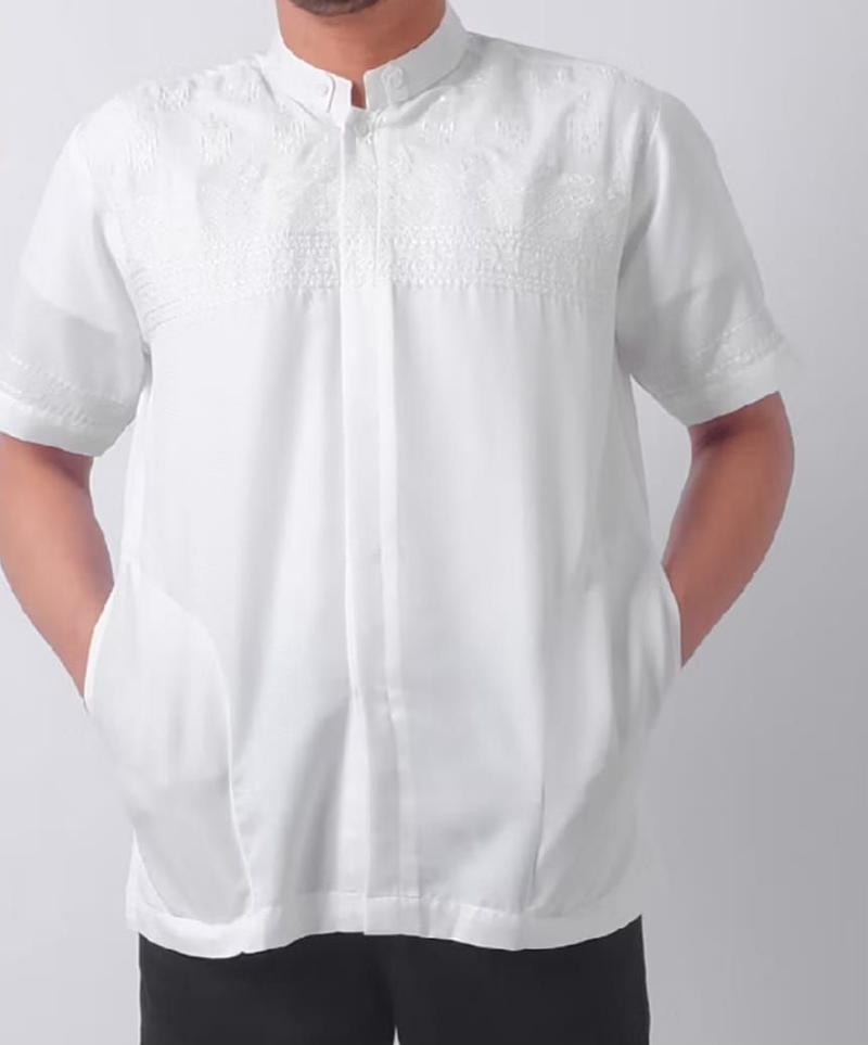 Product Introduction of S M L XL  XXL  XXXL  XXXXL  baju kemeja koko dewasa bahan katun poli  premium tebal adem nyaman di pakai Muslim Dewasa 18