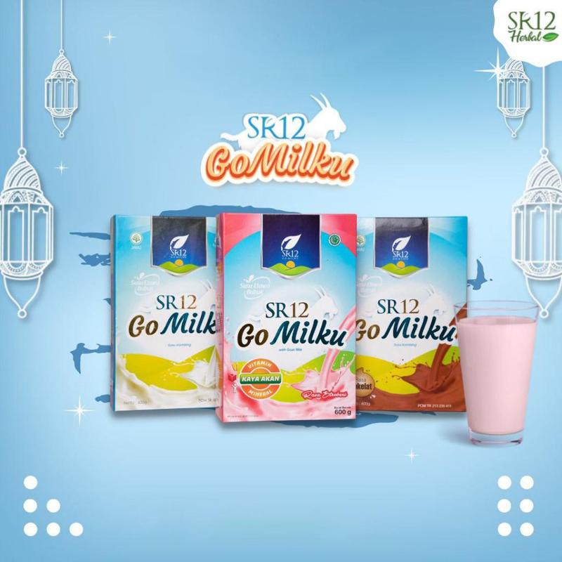 Go Milku SR12 600g Halal Susu Kambing Etawa Premium Meningkatkan Kesehatan Imun 4