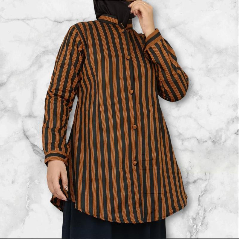 Product Introduction of Tunik lurik ,Blus tunik wanita, Tunik buat ngantor 14
