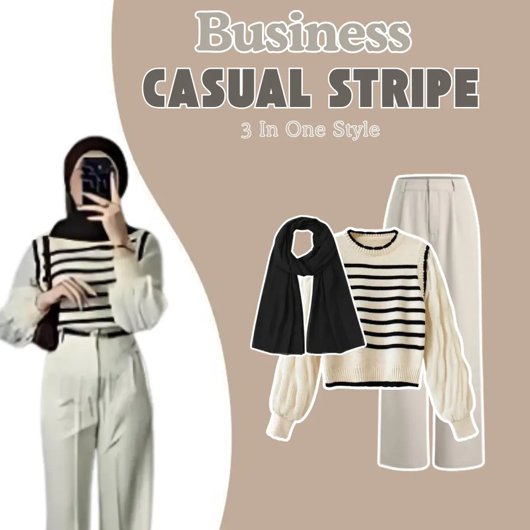 Setelan Outfit Style Wanita Kekinian Korean BKK Nyaman (Sweater Pasmina Ceruty Celana Jennie Knit) | DSD116 - Baju, Cantik
