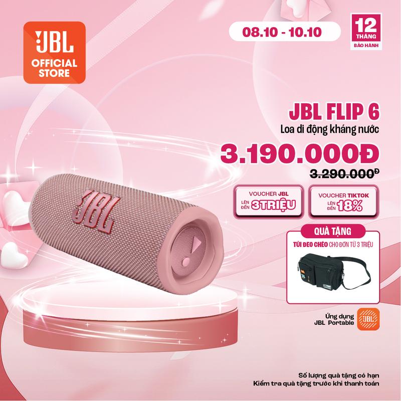 Loa bluetooth Di Động JBL Flip 6 - Hàng Chính Hãng