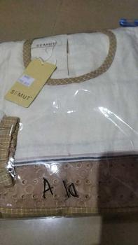 Product Review of SEO GAMIS SEMUT BY SYAINA TERBARU DAN KEKINIAN  Katun Polos Linen Muslim Nyaman Wudhu Wanita Dress Dewasa Lebaran gam is cantik from a**4 0