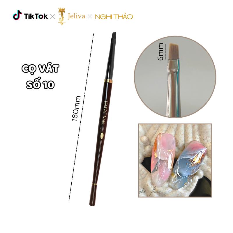 Cọ vát nail Nghi Thảo số 10