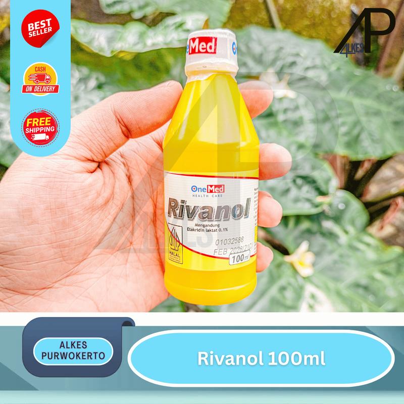 Obat Rivanol ONEMED - Rivanol 100 ml P3K, Obat Luka, Antiseptik - 100 Ml - Shop ...