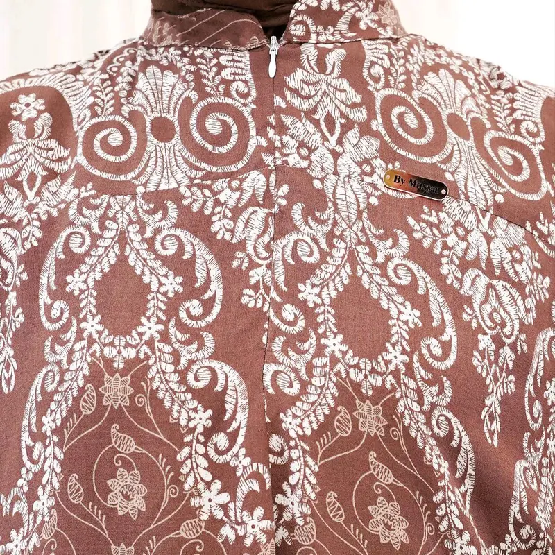 syar'i hijab Baju Buat Lebaran 2025 Set Dress Zaskia Series Spesial Edisi Lebaran Terbaru Muslimah Syari Mewah Diamond ⁠chocomilk elegan gamis aesthetic remaja dan islami wanita suncrepe anggun nazira 5