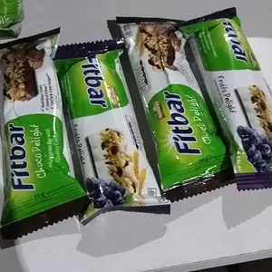 FITBAR Snack Sehat Rendah Kalori isi 5 x 22 gram Coklat/ Tiramisu/ Fruits Delight