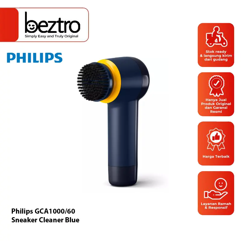 Philips GCA1000/60 GCA 1000 – Sneaker Cleaner Blue/Yellow | Pembersih Sepatu Shoe Shoes