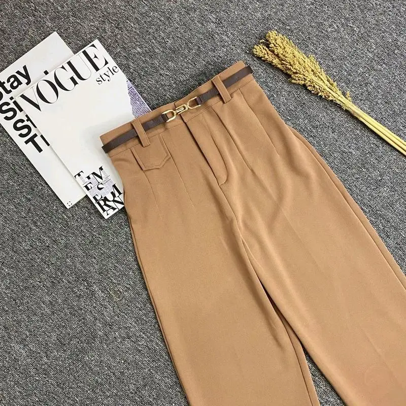 Oro Pants Knitt Premium // Loose Pants Wanita// Celana kerja wanita Casual Cewek Basic Panjang Kantor 4