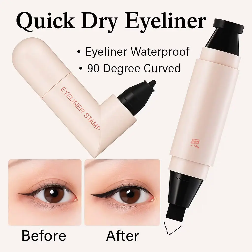hapry87 EYELINER STAMP mudah di gunakan tahan air tahan lama anti luntus E006