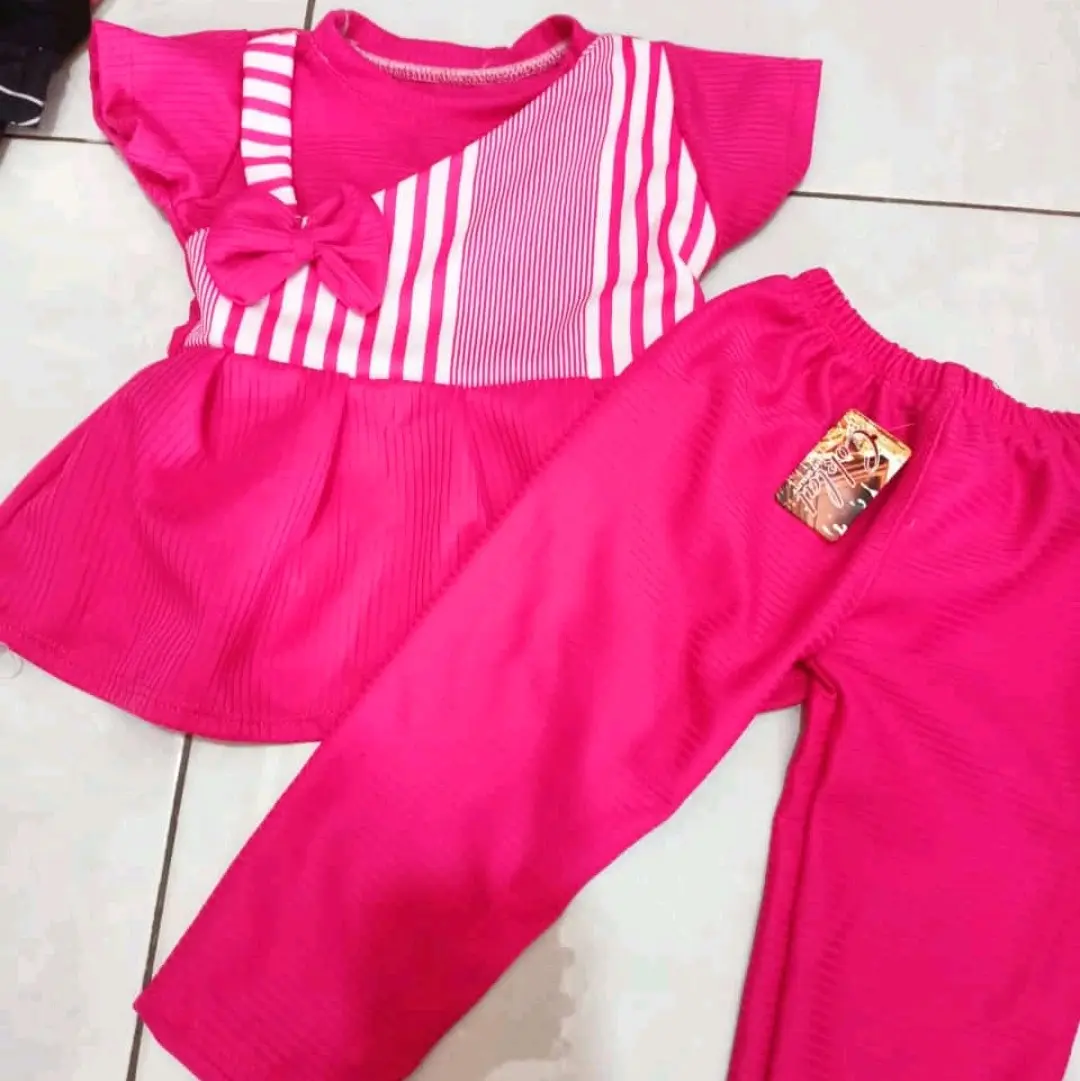 paketan baju anak bulanan 1 ke 2 tahun isi 3 pcs