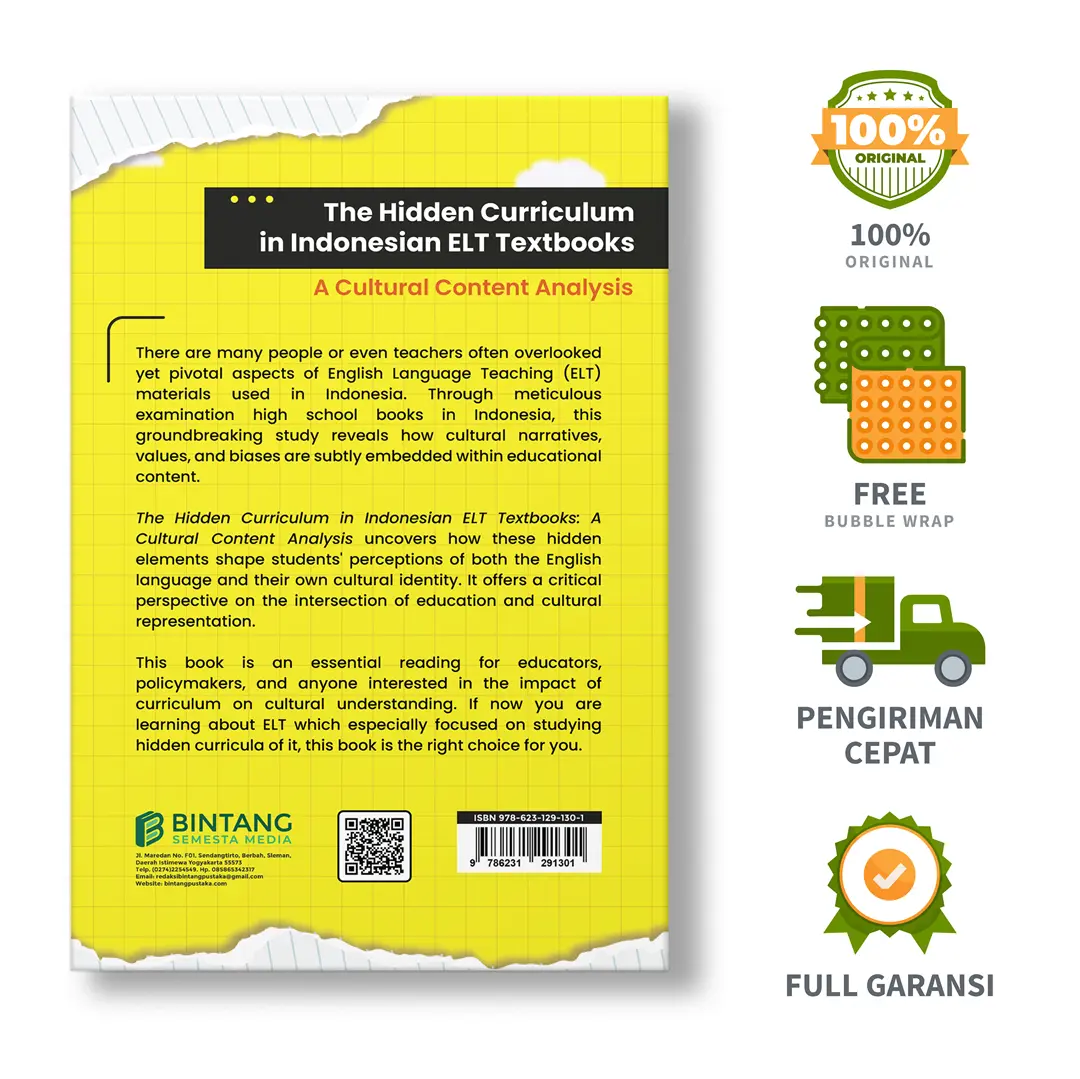 The Hidden Curriculum in Indonesian ELT Textbooks: A Cultural Content Analysis - Sucipto