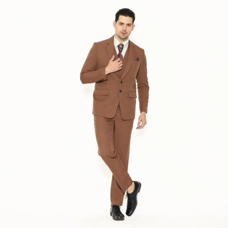Setelan Jas Wedding Formal Jas Semi Wool Doff Stretch & Non Stretch 5