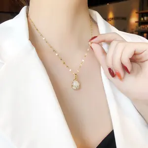 Kalung Tulip Tahan Lama | Desain Bunga Elegan, Cocok untuk Hadiah Anniversary dan Valentine
