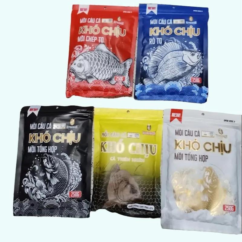  4 GÓI Mồi câu cá Khó Chịu CÂU CÁ Đi Câu Fishing Bắt Cá Câu Cá moicau 