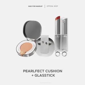 [BUY 1 GET 1] Mad For Makeup Pearlfect Skin-Fit Cushion + Ink Like Air Glasstick