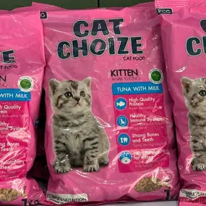 Cat Choize Makanan Kucing Kitten Tuna 1kg dengan Susu Tinggi Protein Sistem Imun Kuat Tulang dan Gigi Kualitas Tinggi