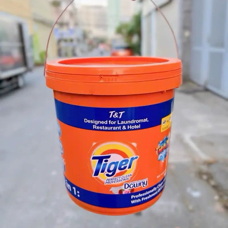 Thùng 9kg Bột Giặt Tiger Downy (Làm Sạch)