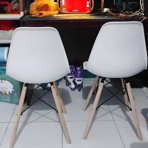 Kursi Cafe Minimalis Kursi Makan Kursi Belajar Kursi Milenial Dining Chair Kayu Kayu kursi  deankt