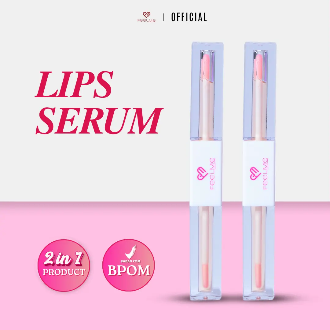 FEELME - Lip Treatment Serum untuk Mencerahkan dan Melembabkan Kulit Gelap dan Kering- 2 PCS