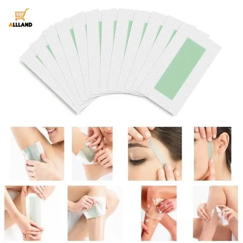 Professional Hair Removal Wax Strips Leg Body Depilatory Wax Paper