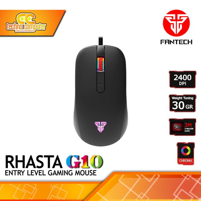Gambar FANTECH G10 RHASTA Pro - Gaming Mouse dari Techno Computer Bali Kota Denpasar Tokopedia
