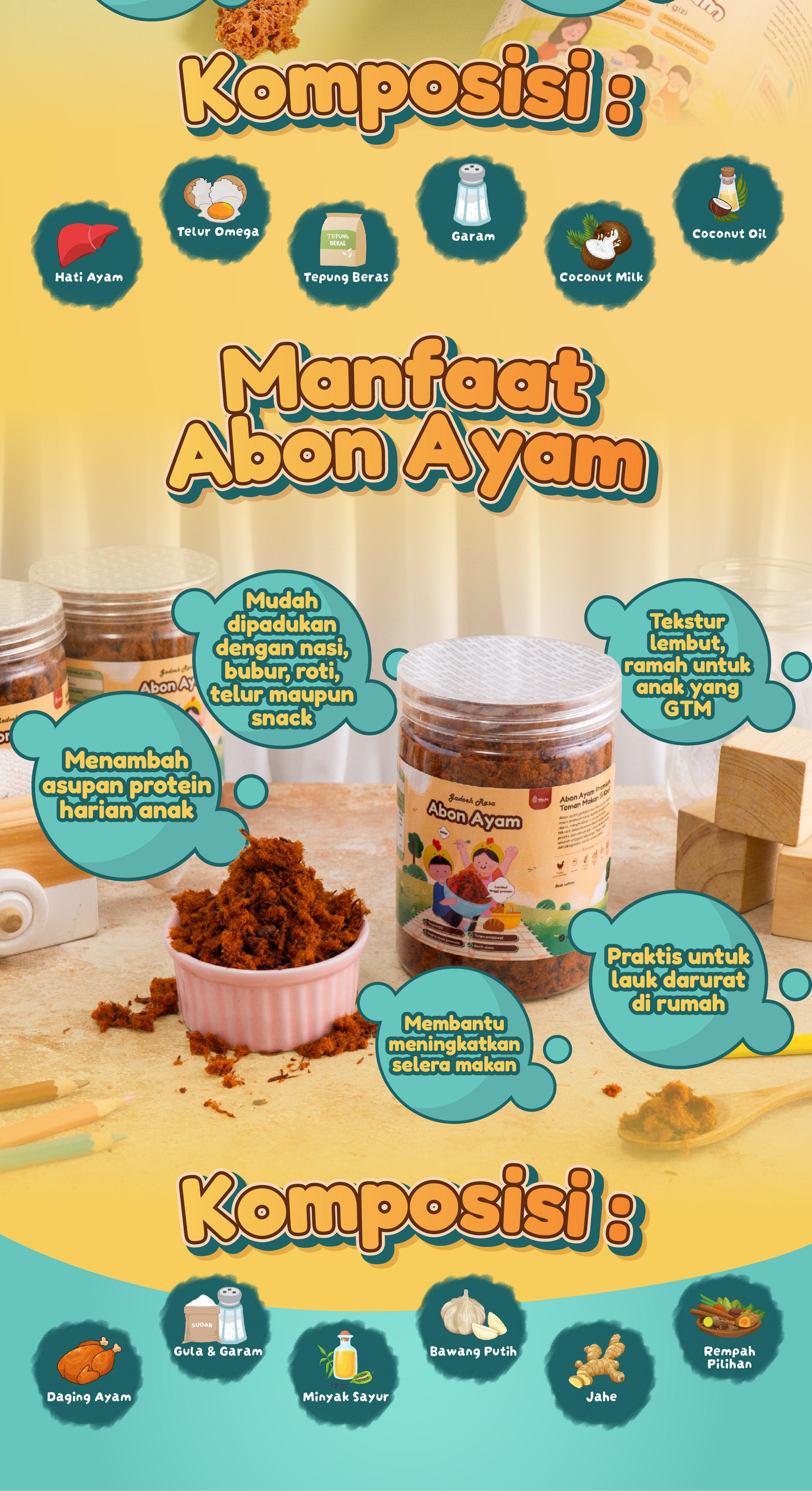 Gadoeh Rasa Combo Set Toples Besar ( Makanan Snacks Kremes Hati Ayam+Abon Ayam)