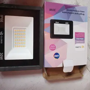Cloris Lampu Sorot LED Waterproof 10W-300W Cahaya Kuning & Putih Tahan Air Super Terang Hemat Energi untuk Outdoor Indoor Minimalis
