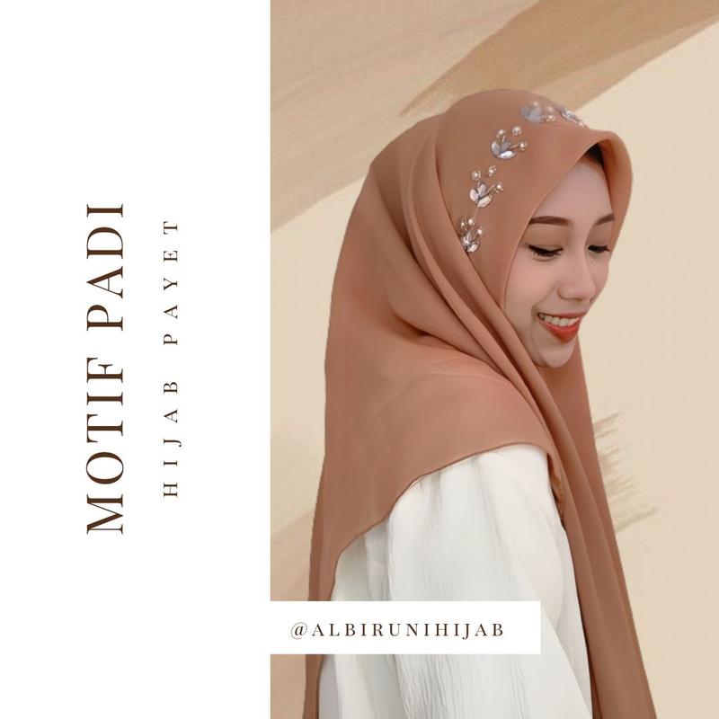 Segiempat Pearly paket usaha 12pcs motif zainira,padi&jasmine 2