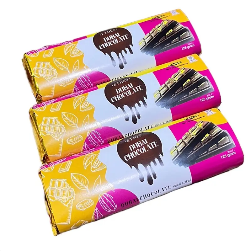 ETHES DUBAI MEDIUM PREMIUM CHOCOLATE 125GRAM coklat halal