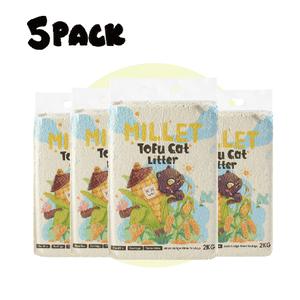 SOAR Millet Tofu Cat Litter 6L/2KG Super Value 5packs Combo