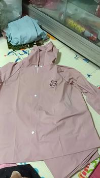Product Review of Jas Hujan Rainpro Dewasa Cewek Aesthetic Celana Baju 1 Pasang Bahan Tebal Raincoat Pria Wanita Mantel Pvc Setelan from m**🐬 1