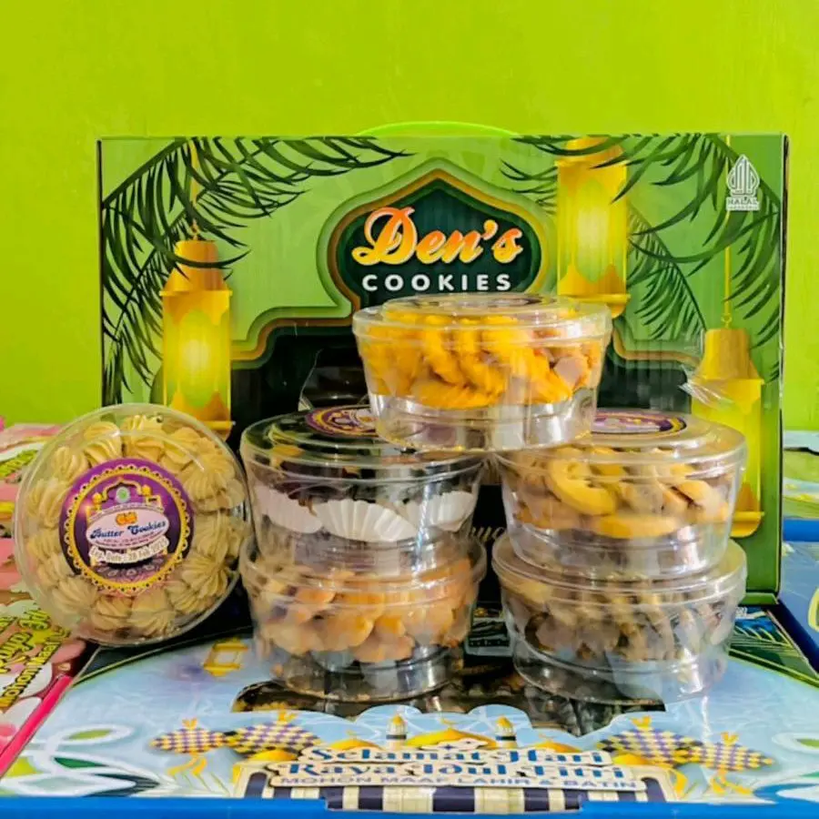 Serba serbi paket kue lebaran Idul Fitri murah meriah