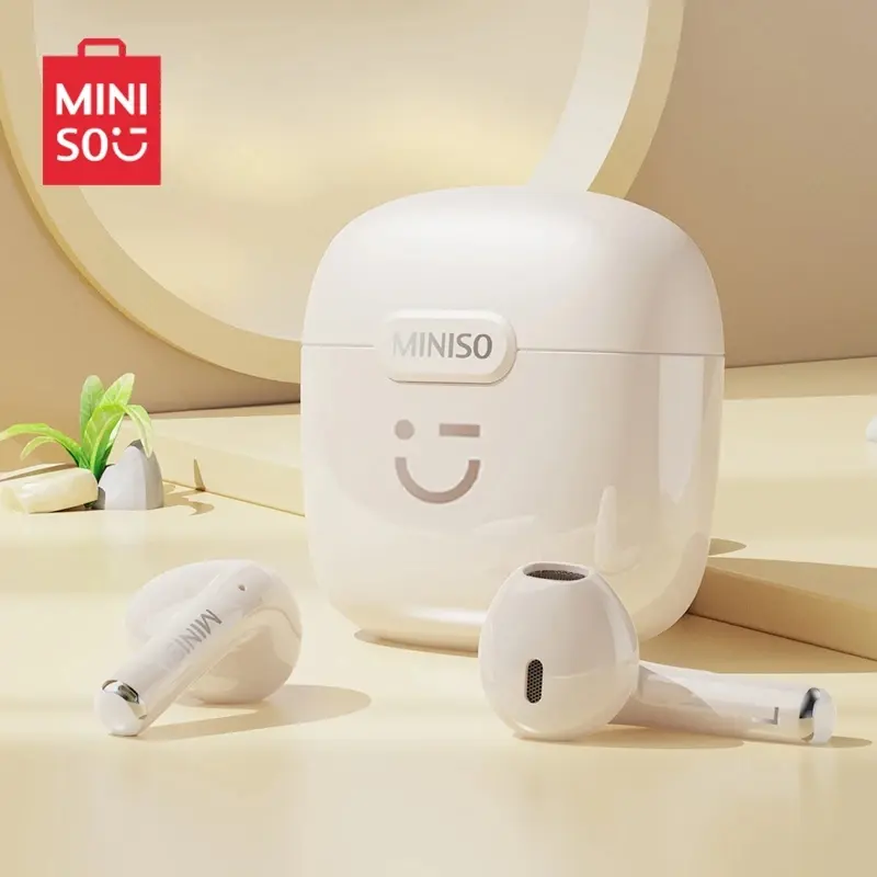 MINISO M06 True Wireless Bluetooth Earphone V5.3 HD Stereo Music/Sport Headphone with Mic for Android IOS