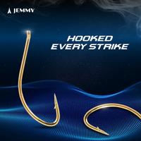 Gambar JEMMY Kail Pancing 1030R Carbon Steel Gold Nickel Plating Akita kitsune Hook Super Tajam Anti Karat Kuat Tarikan Anti Korosi Isi 10 Pcs KUP022 - 15# dari JEMMY Indonesia Kota Administrasi Jakarta Barat 5 Tokopedia