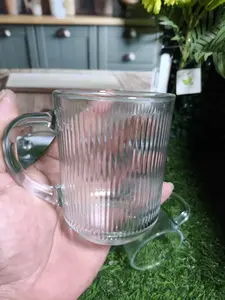 AY - [ Paket 6 Pcs Gelas Kopi ] Gelas Kopi Austetic Minimalis Elegan CM - 08