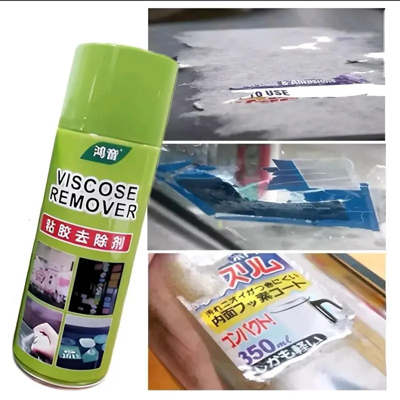 Spray Penghapus Bekas Cat, Stiker, Lem & Lakban 450 ML - Viscose Remover Pembersih Kaca 0
